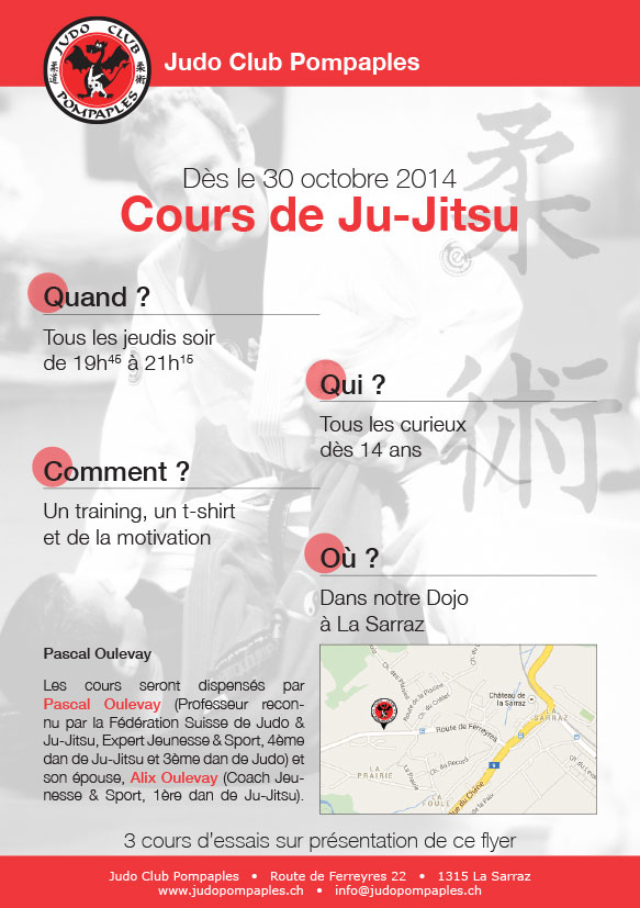 Cours de Ju-Jitsu